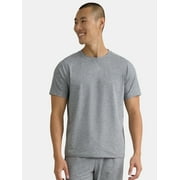 Athletic Works Men's and Big & Tall Men's Soft ButterCore Tee with Short Sleeves, Sizes S-5XL