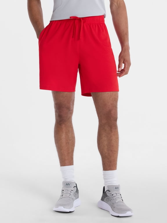 Men's and Big Men's Mesh Shorts, 7" Inseam, Sizes XS-5XB