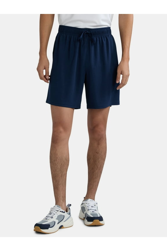 Men's and Big Men's Mesh Shorts, 7" Inseam, Sizes S-5XL