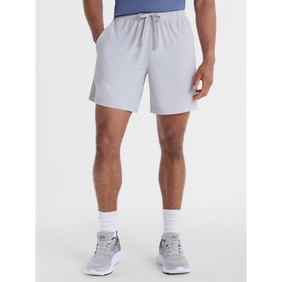 Athletic Works Men's and Big Men's Mesh Shorts, 7" Inseam, Sizes XS-5XB