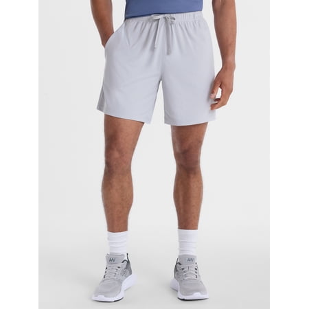 Athletic Works Men's and Big Men's Mesh Shorts, 7" Inseam, Sizes XS-5XB