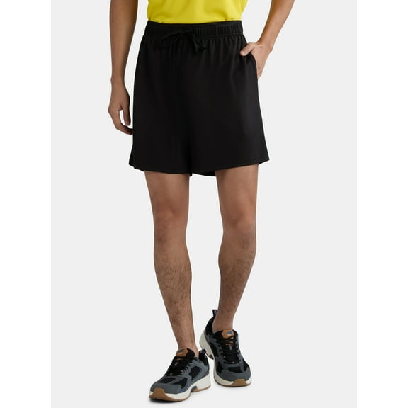 Athletic Works Men's and Big Men's Mesh Shorts, 7" Inseam, Sizes S-5XL