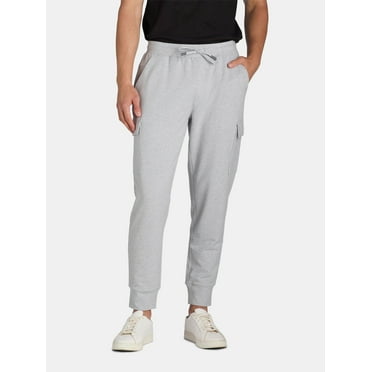 Athletic Works Men's and Men's Big French Terry Pants, 29.5" Inseam, Sizes S-3XL