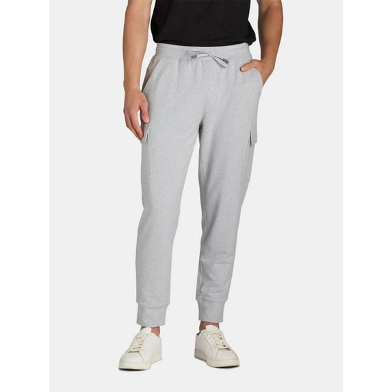 Athletic Works Men's and Men's Big French Terry Pants, 29.5" Inseam, Sizes S-3XL