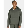 thumbnail image 1 of Athletic Works Men's and Men's Big Strata Fleece Pullover Hoodie with Long Sleeves, Sizes S-3XL, 1 of 6