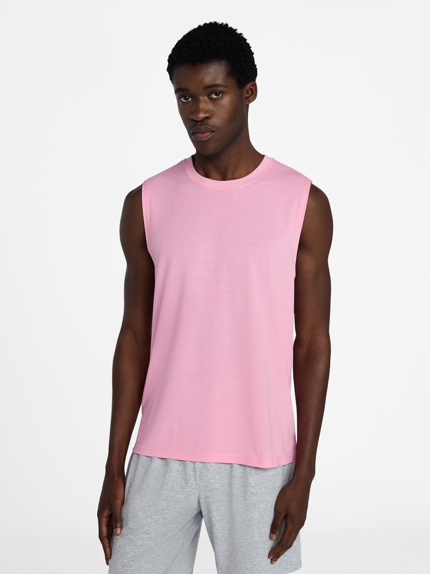 Men's and Men's Big & Tall Tri-Blend Muscle Tee, Sizes XS-4XLT