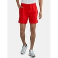 thumbnail image 1 of Athletic Works Men's and Men's Big Textured Shorts, 7" Inseam, Sizes S-3XL, 1 of 5