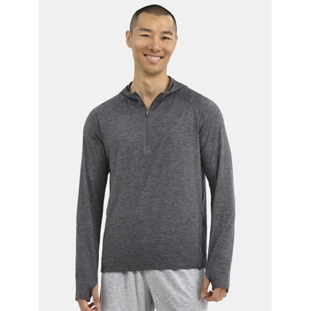 Athletic Works Mens Butter Soft Zip Hoodie, Sizes-S-3XL