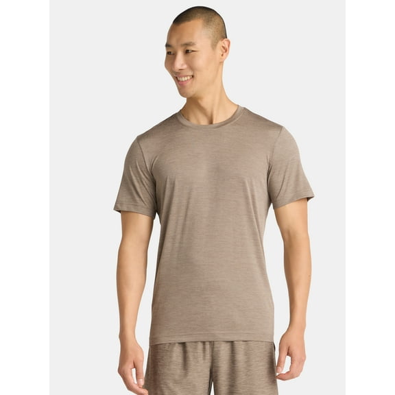 Athletic Works Men’s & Big & Tall Men’s Active Performance Jersey Tee Shirt, Sizes XS-5XL