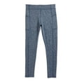 thumbnail image 1 of Athletic Works Mid Rise Slim-Leg Legging (Big Girls), 2 Count, 2 Pack, 1 of 3