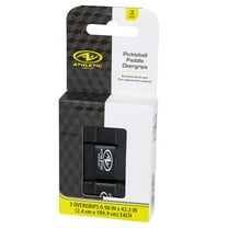 Athletic Works Pickleball Overgrip 3-Pack, Black