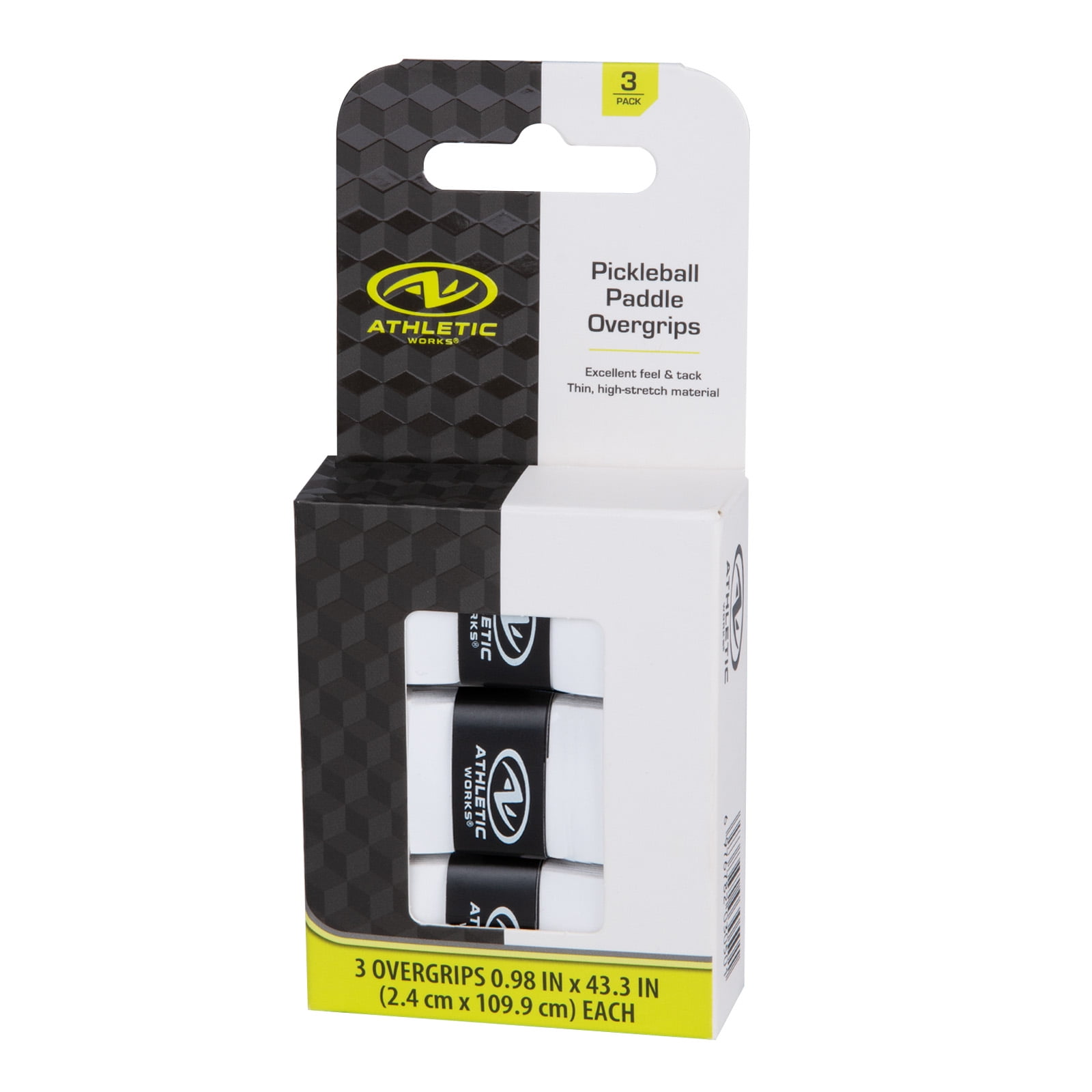 Supacaz SupaSuave Pickleball Overgrip 3-Pack - Long Lasting, Grips When Wet, Plush Feel