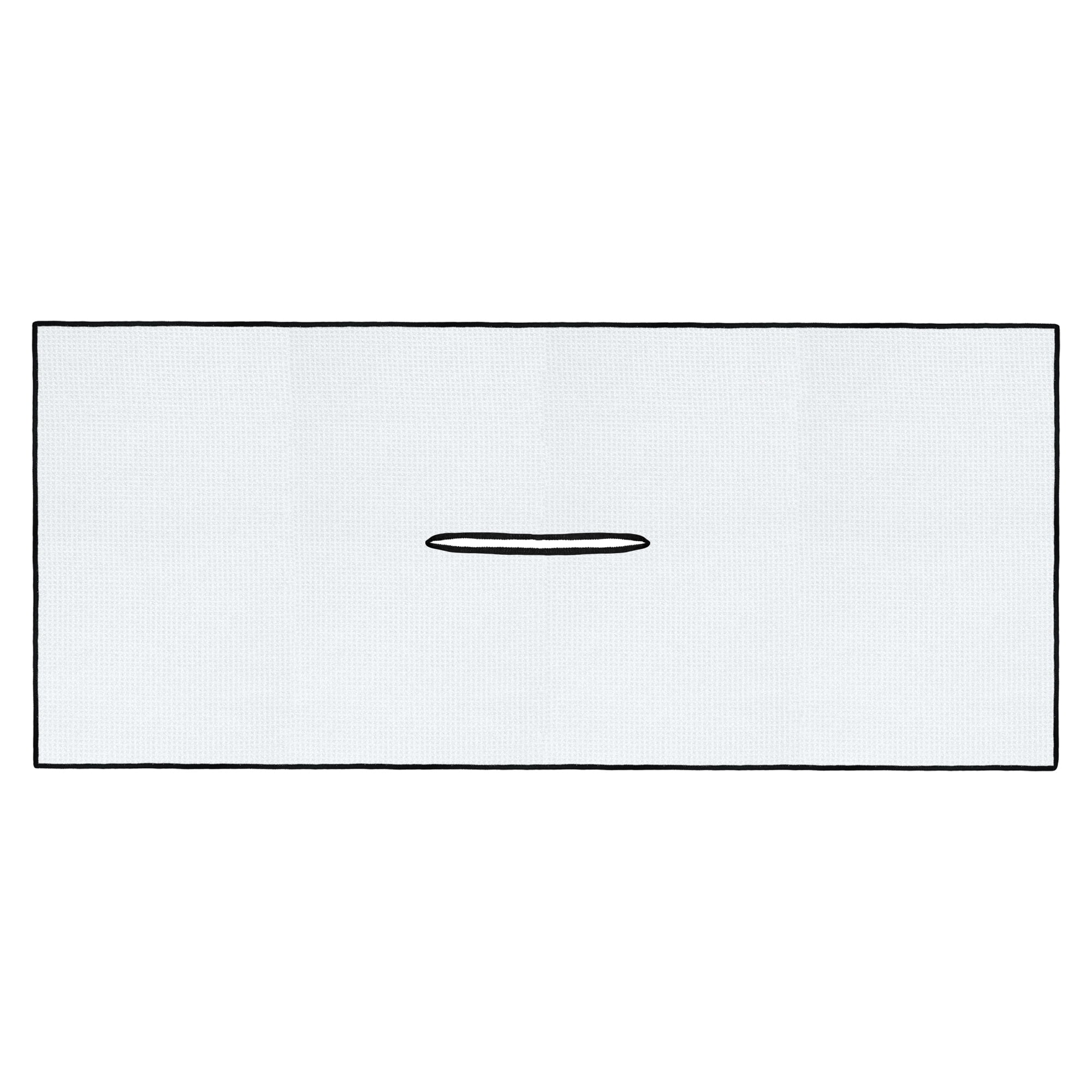 Athletic Works Players Golf Towel, White