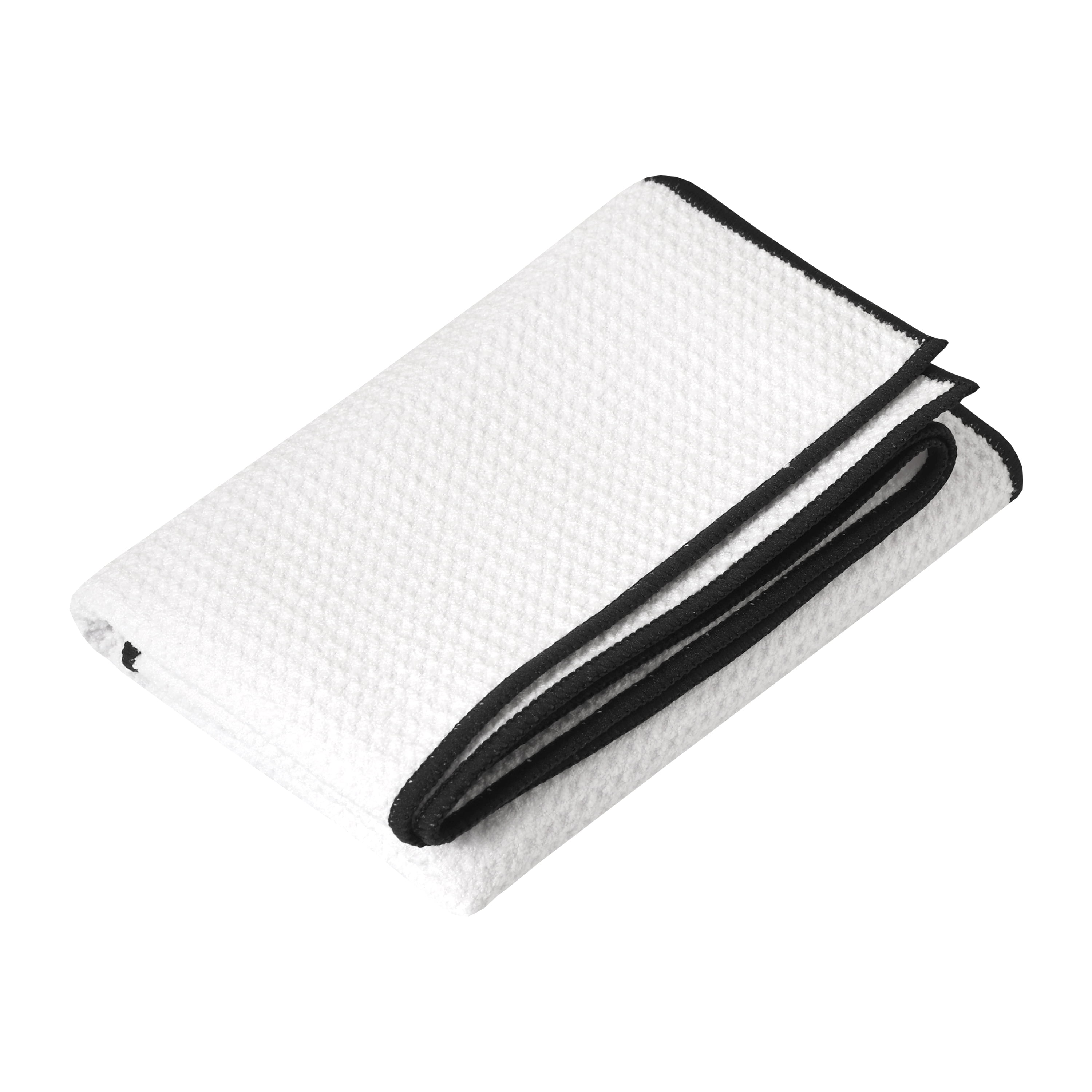 Athletic Works Microfiber White Golf Towel 40x17 inches, Absorbent