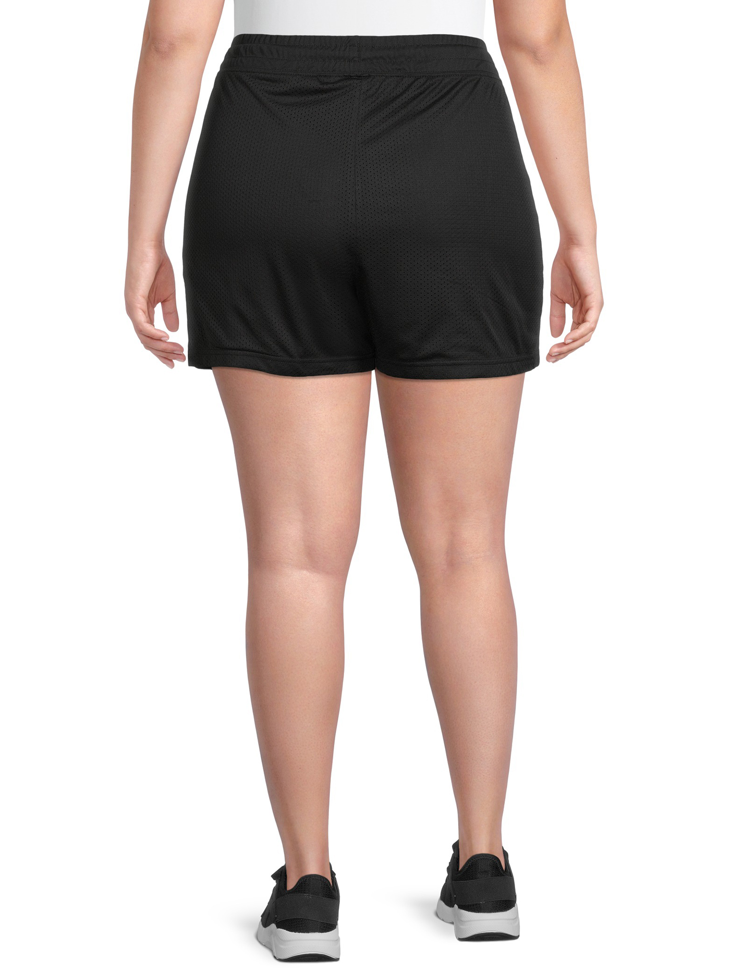 Athletic Works Plus Size Mesh Shorts, 2Pack