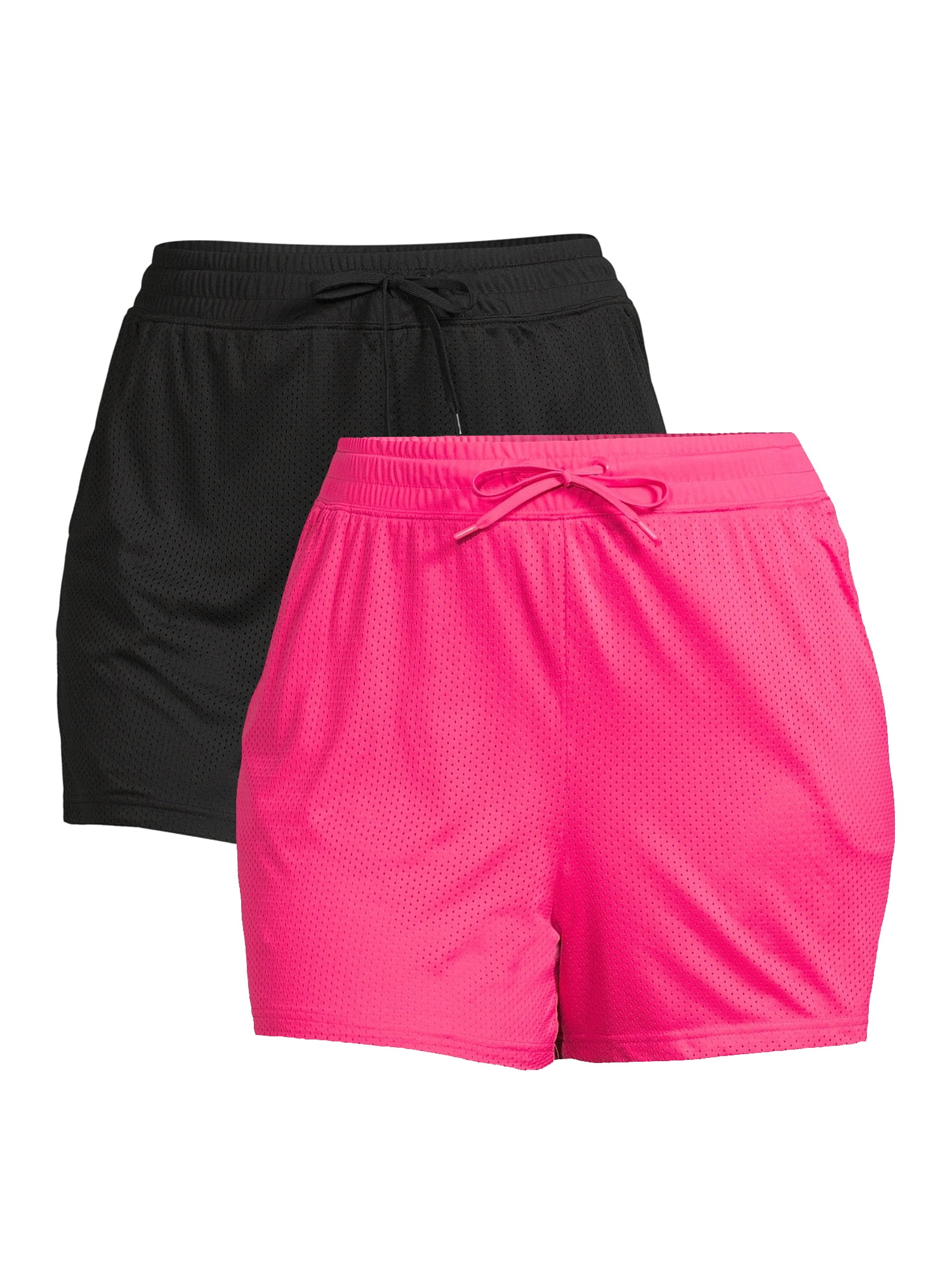 Plus size mesh shorts sale