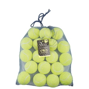 Athletic Works Pressureless Tennis Balls, 18 Pack Yellow