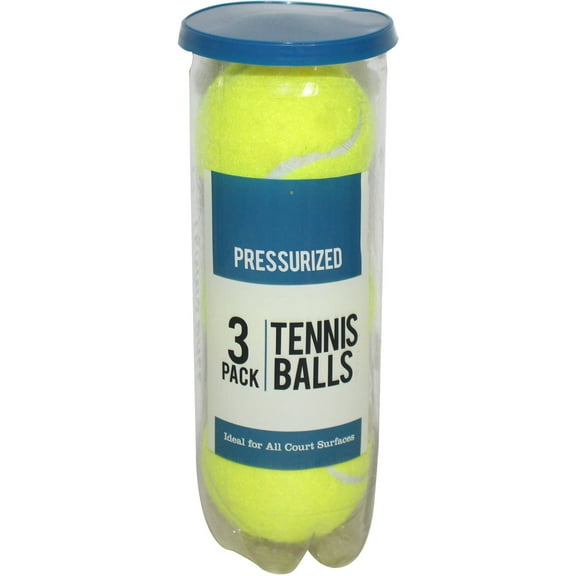 Athletic Works Pressurized Tennis Balls, (1 Can, 3 Balls)