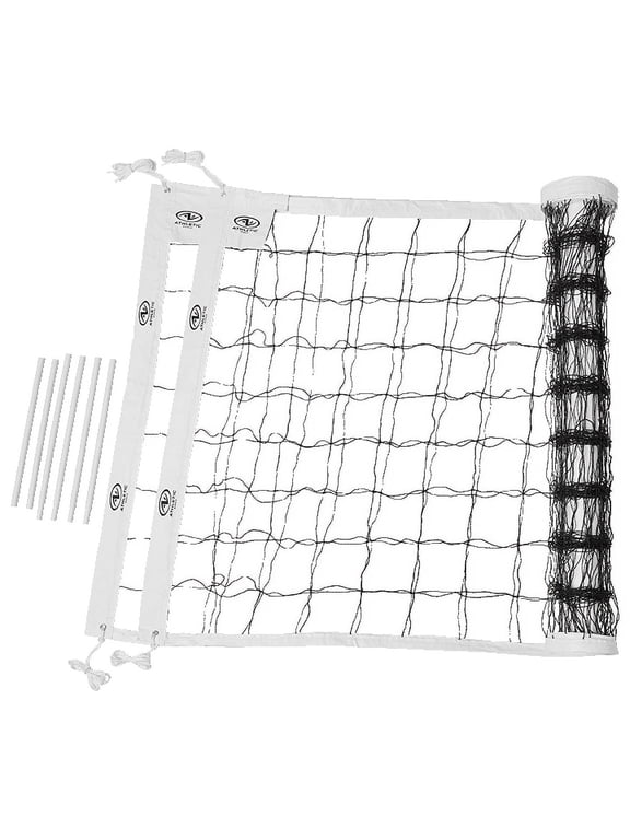 Replacement Volleyball Net, 32' x 3' Full Size Net with a Heavy-Duty Tarpaulin Top, Plus Side and Bottom Tapes