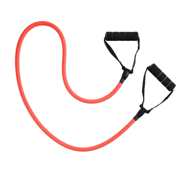 Athletic Works Resistance Tube Exercise Band, Extra Heavy Resistance, Red