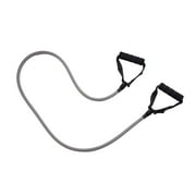 Athletic Works Resistance Tube Exercise Band, Heavy Resistance, Gray