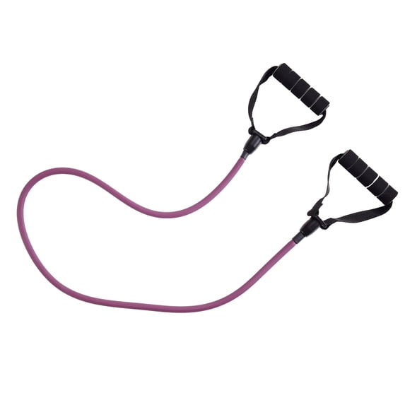 Athletic Works Resistance Tube Exercise Band, Medium Resistance, Purple