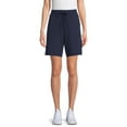 thumbnail image 1 of Athletic Works Running Waisted Yoga Shorts Quick Drying, Women's Athletic Shorts, Size M-XXXL, 1 of 5