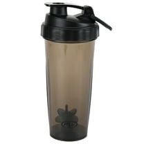 Athletic Works Shaker Bottle, Black 24oz