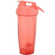 Athletic Works Shaker Bottle, Coral 24oz