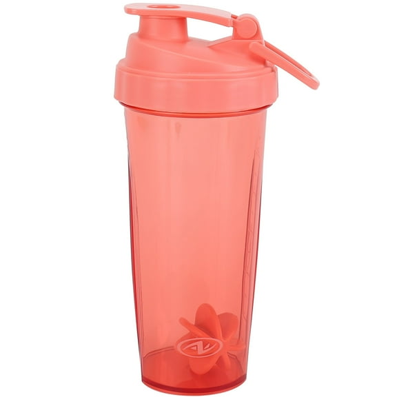 Athletic Works Shaker Bottle, Coral 24oz