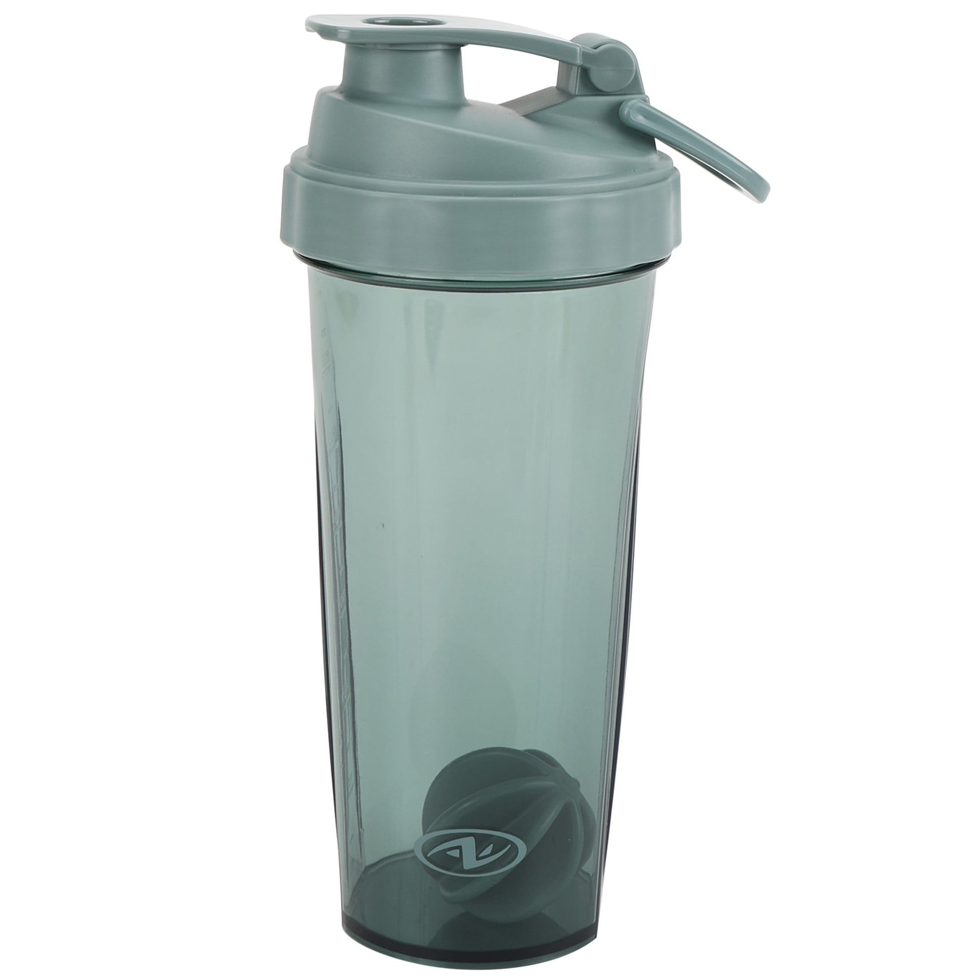 Athletic Works Shaker Bottle, Gray 24 Oz Plastic Adult, Teen