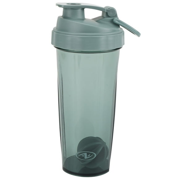 Athletic Works Shaker Bottle, Gray 24oz