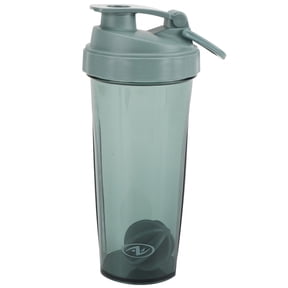 Athletic Works 24 oz Gray Tinted Fitness Shaker Bottle - Tritan, Bpa-Free