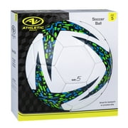 Athletic Works Size 5 Soccer Ball, Blue