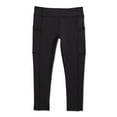 thumbnail image 1 of Athletic Works Slim Fit Mid Rise Slim-Leg Legging (Big Girls), 2 Count, 2 Pack, 1 of 3
