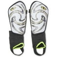 thumbnail image 1 of Athletic Works Soccer Stirrup Shin Guard, White/Black, Large, 1 of 3