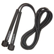 Athletic Works Speed Jump Rope with Light Weight Handles, 9 Length, Black