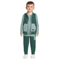 thumbnail image 1 of Athletic Works Toddler Boy’s Fleece Vest, Long Sleeve Top, and Pants, 3-Piece Set, Sizes 12M-5T, 1 of 5