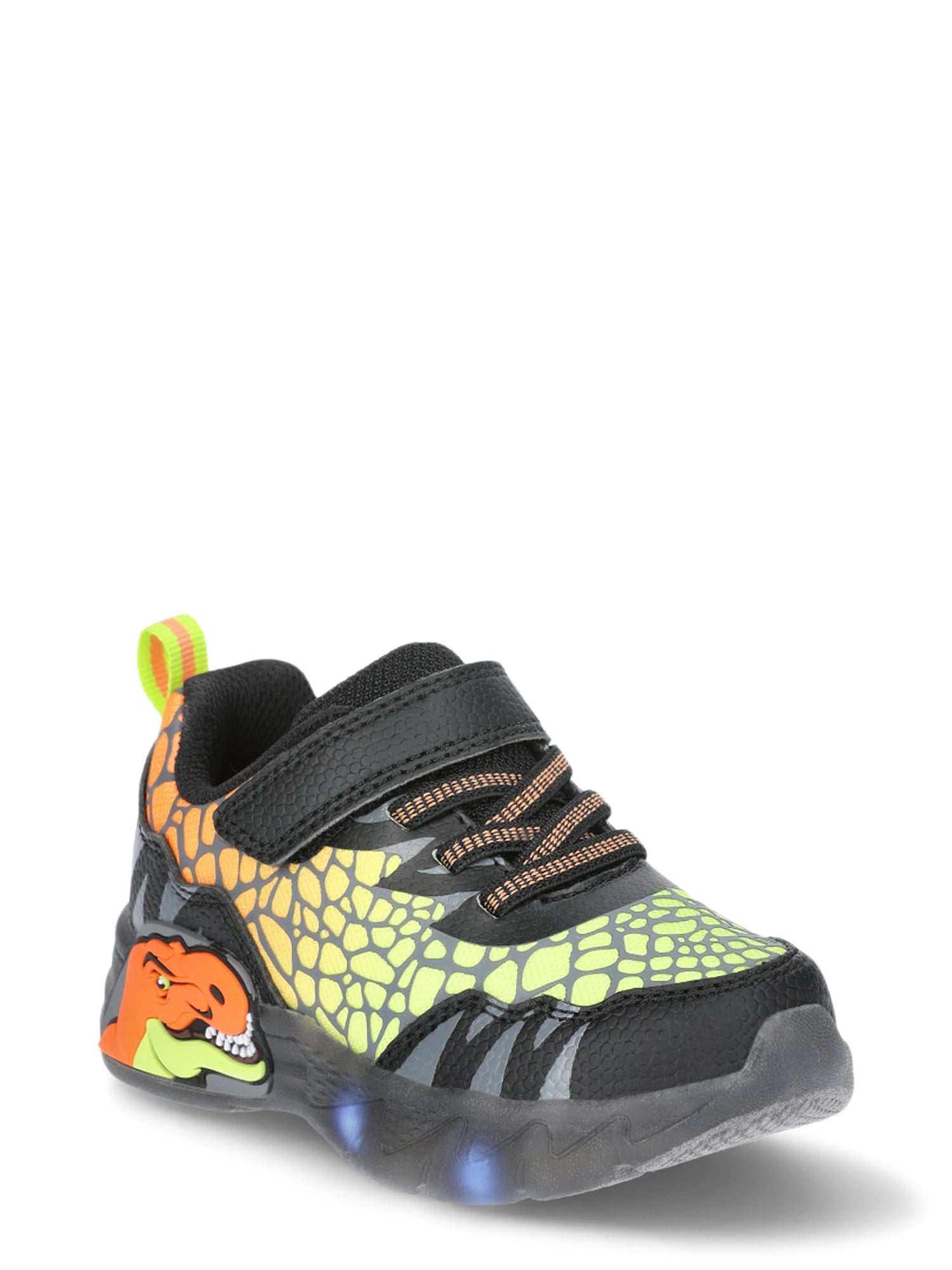 Athletic Works Toddler Boys Light-Up Animal Athletic Sneakers