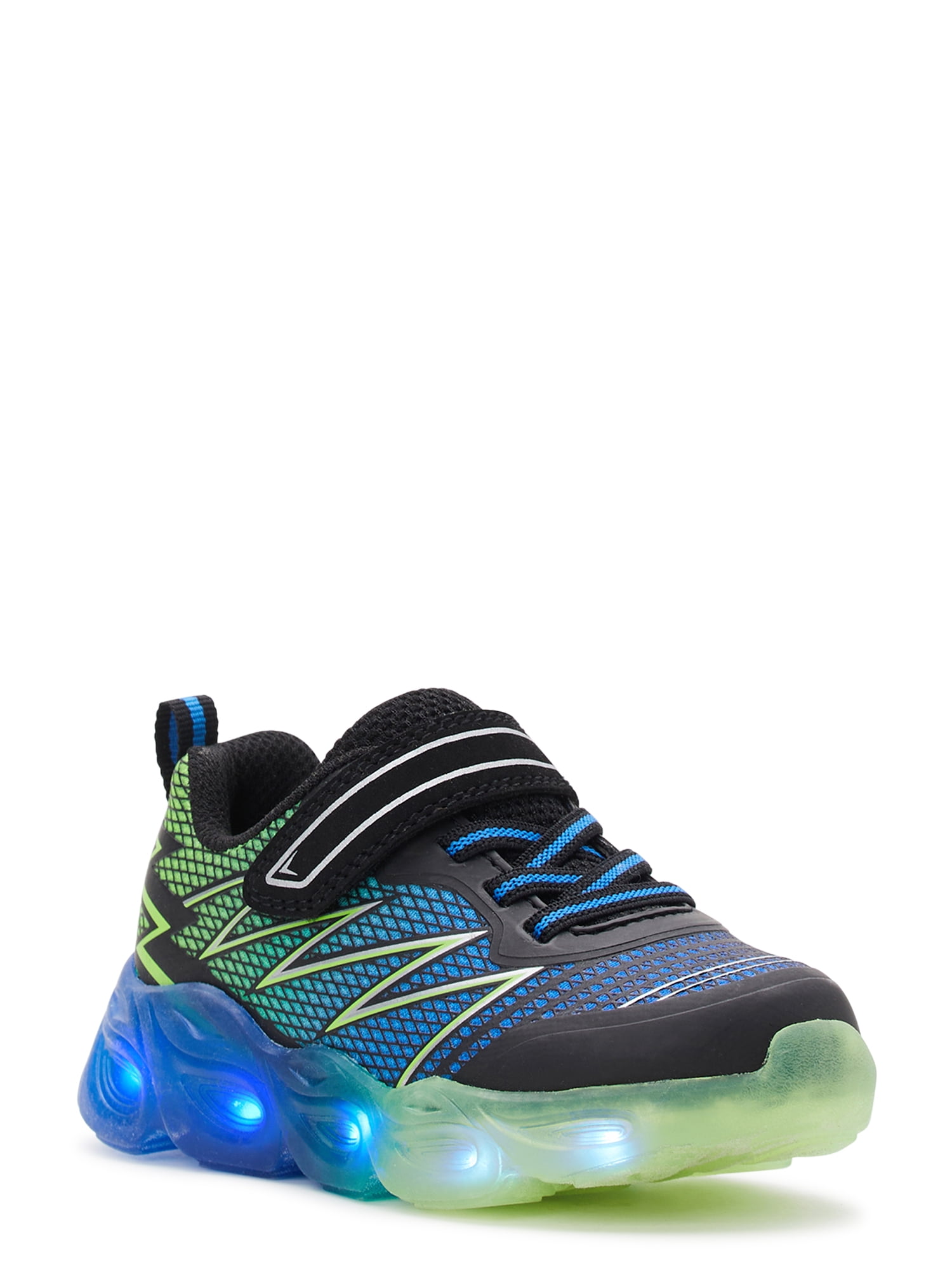 Athletic Works Toddler Boys Light-Up Athletic Sneakers