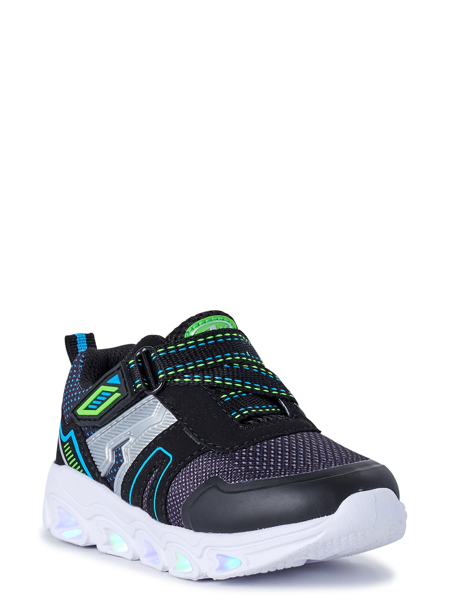 Athletic Works Toddler Boys Lightup Athletic Sneaker, Sizes 712