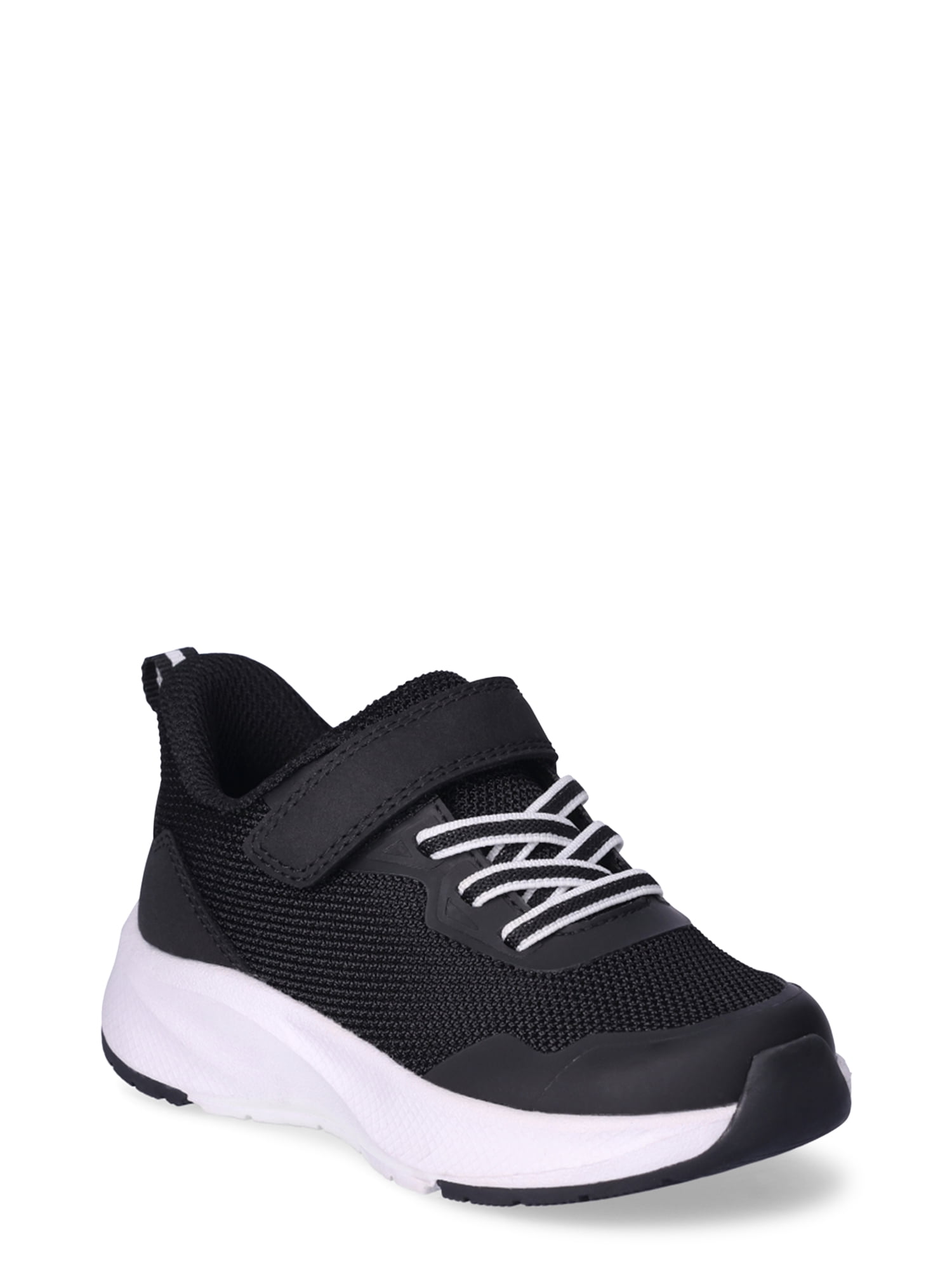 スニーカー NEGATIVETHREE Speed Sneakers_Orca Black Athletic Works Mesh Jogger Sneakers - Memory Foam - Walmart.com