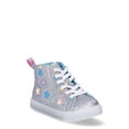 thumbnail image 1 of Athletic Works Toddler Girl High Top Light Up Shoes with On/Off Power Button, 1 of 5
