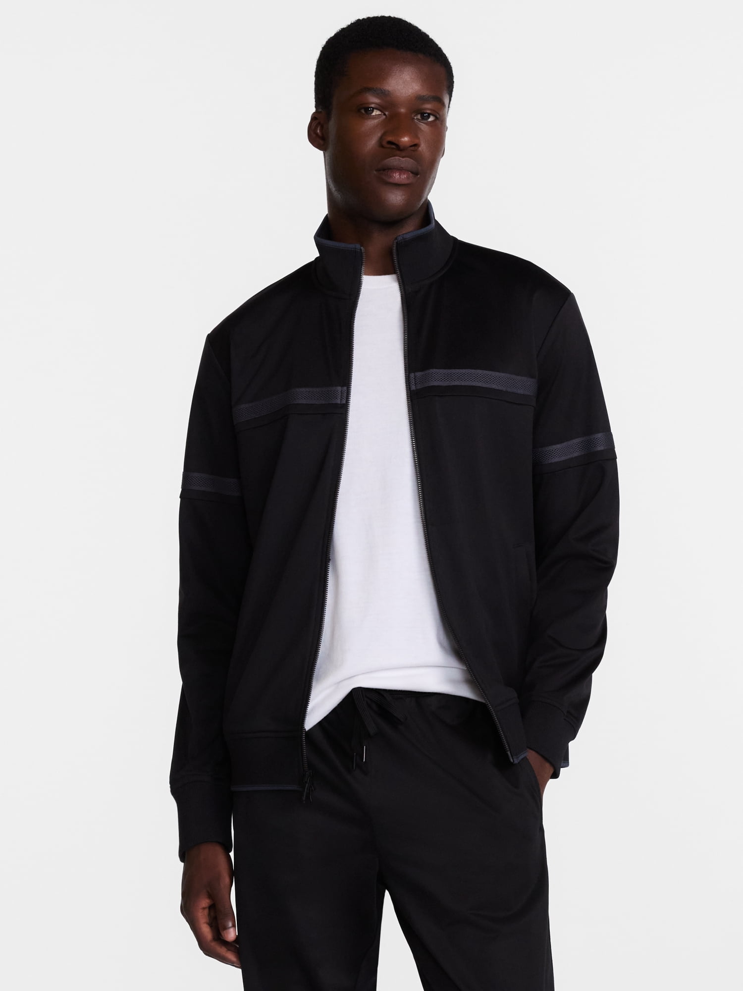 Athletic Works Men's Track Jacket, Sizes XS-4XLT