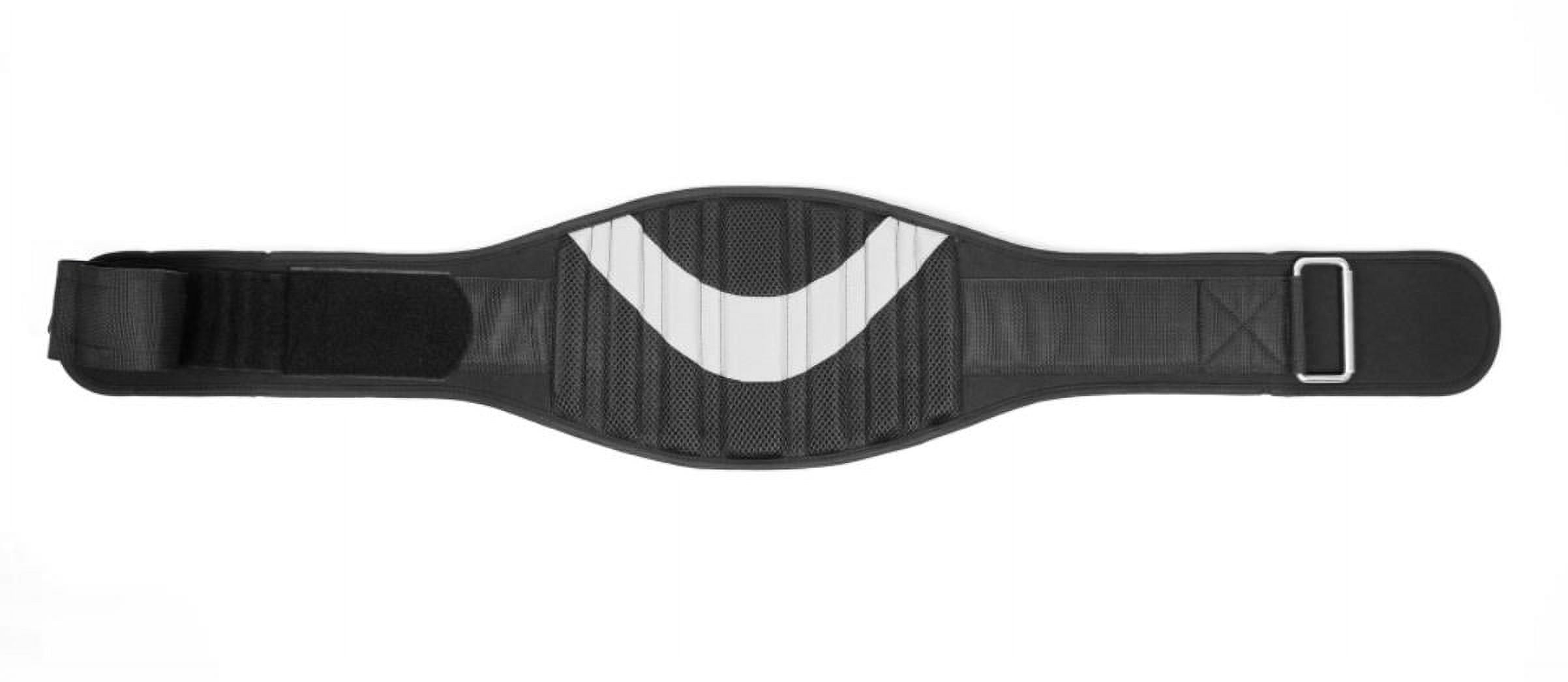Athletic Works Weightlifting Belt, Large/ XL in black & gray color, ideal  for male with waist 34in to 48in. Contoured form with padding for better