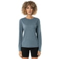 thumbnail image 1 of Athletic Works Women Active Moisture Wicking Long Sleeve T-Shirt, XS-XXXL, 1 of 4