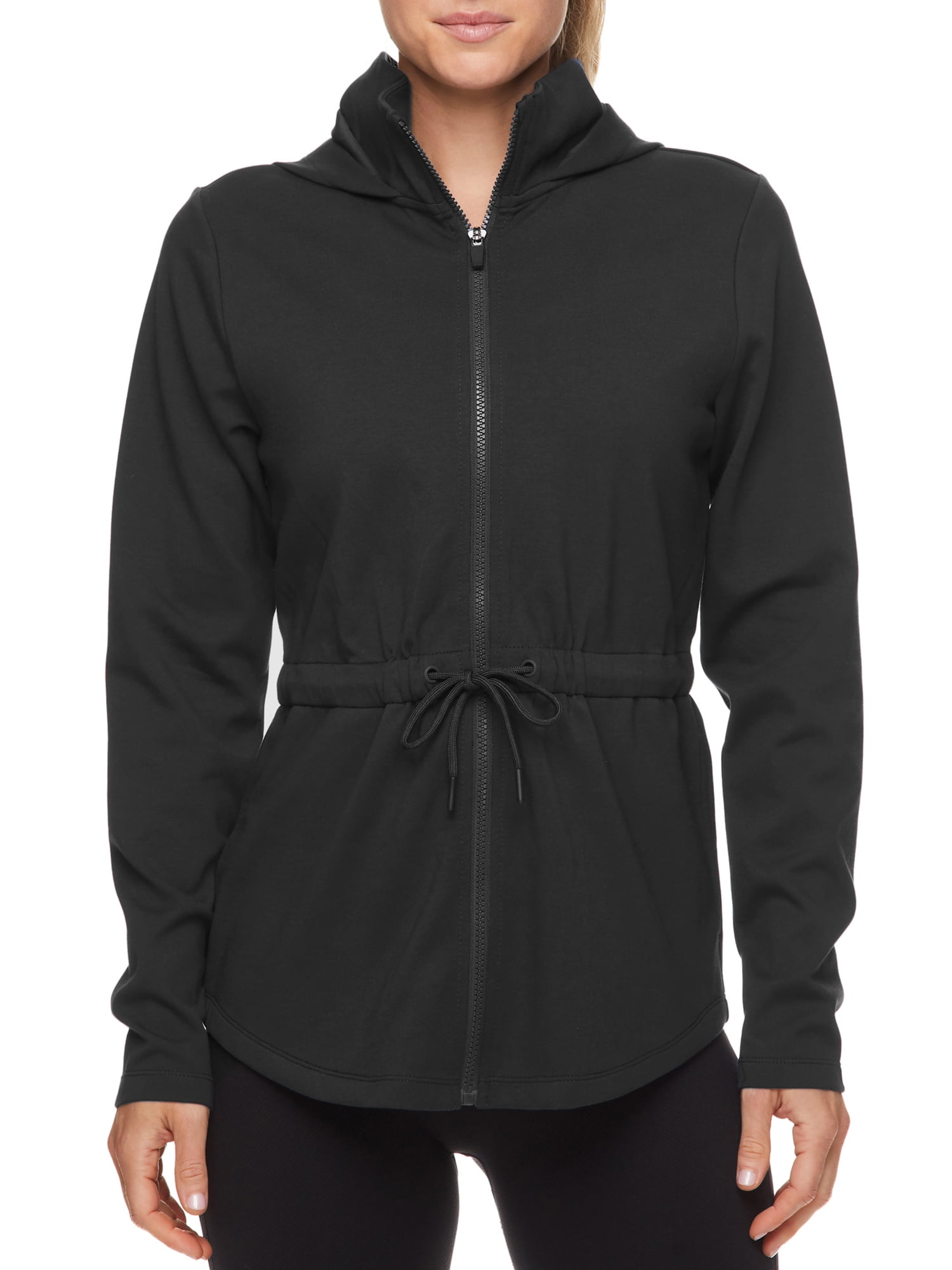 Athletic Works Women's Active Cinched Hoodie - Walmart.com