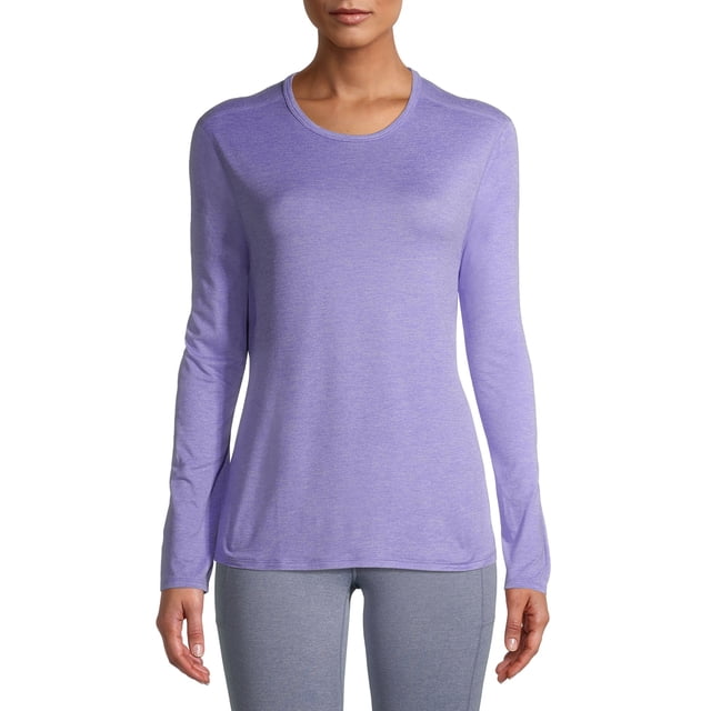 Athletic Works Women's Active Long Sleeve Performance TShirt