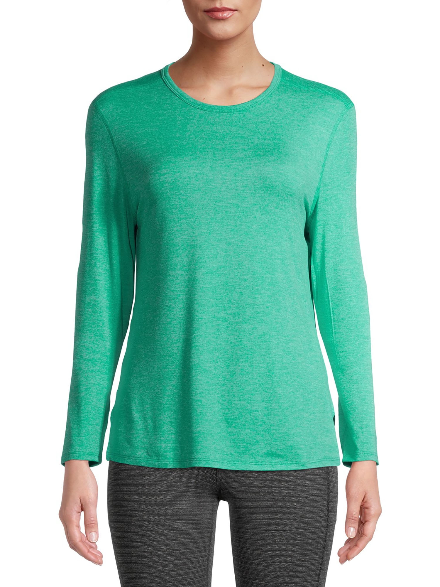 Athletic Works Women's Active Long Sleeve Performance TShirt