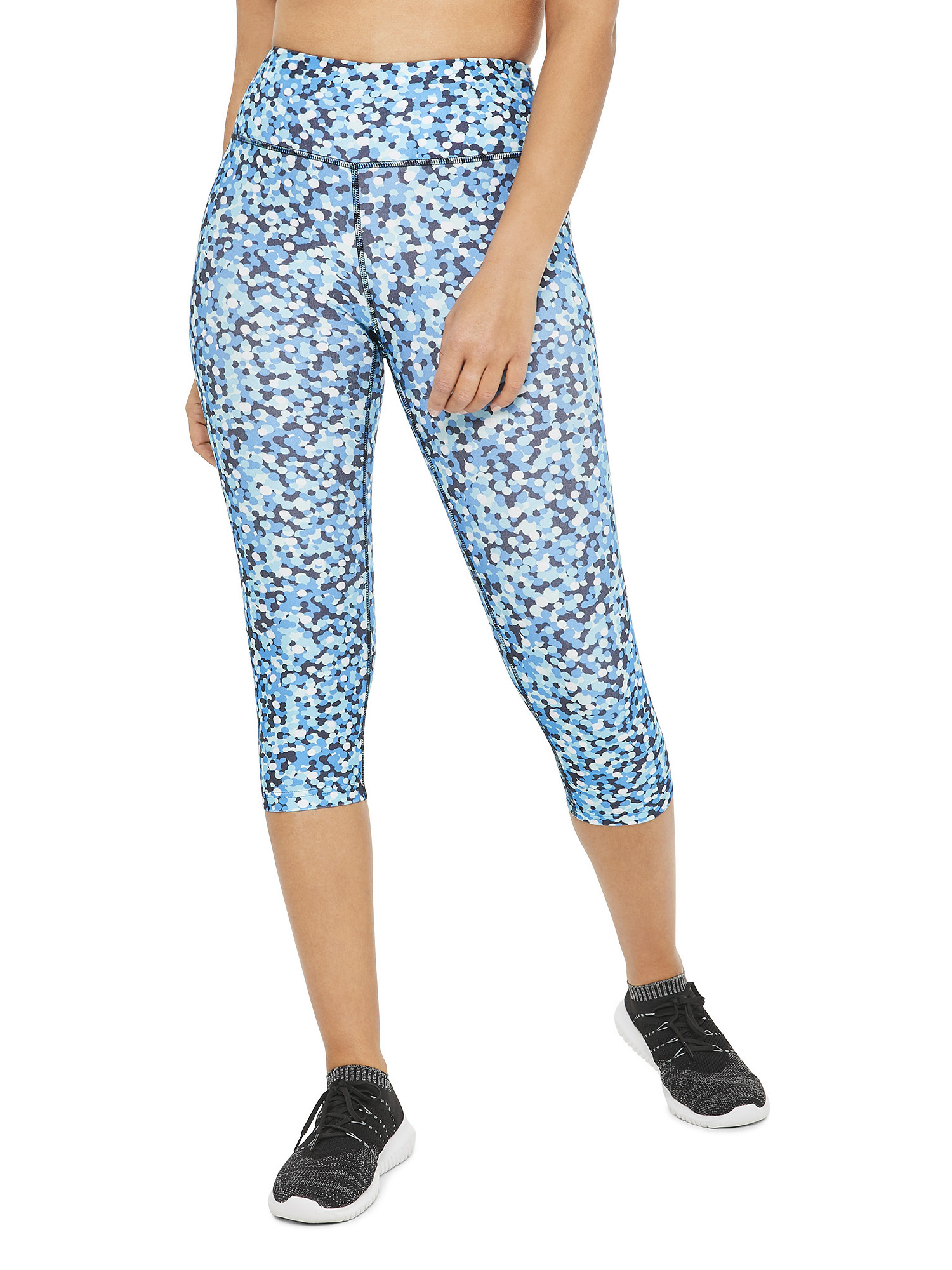 Athletic Works Women's Printed Active Capris 